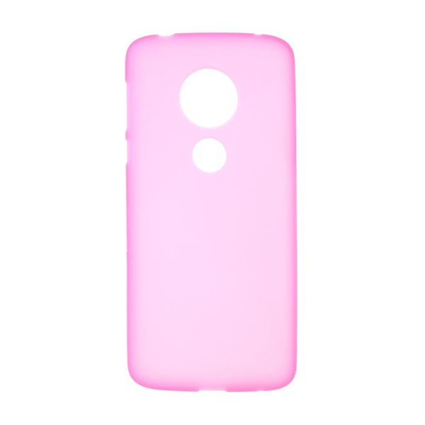 Szilikon telefonvédő (matt) RÓZSASZÍN [Motorola Moto E5 (XT1944)] (5996457772001)