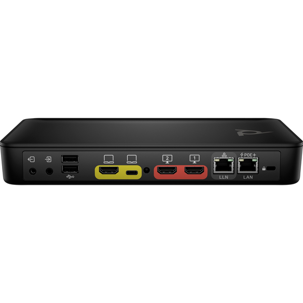 HP Poly 45W 2.5Gbps PoE++ Adapter w magnets /0.23M CAT6A Cable w Power Cord