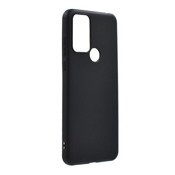 Szilikon telefonvédő (közepesen ütésálló, légpárnás sarok, matt) FEKETE [TCL 306 Cruz Lite] (5996591153452)