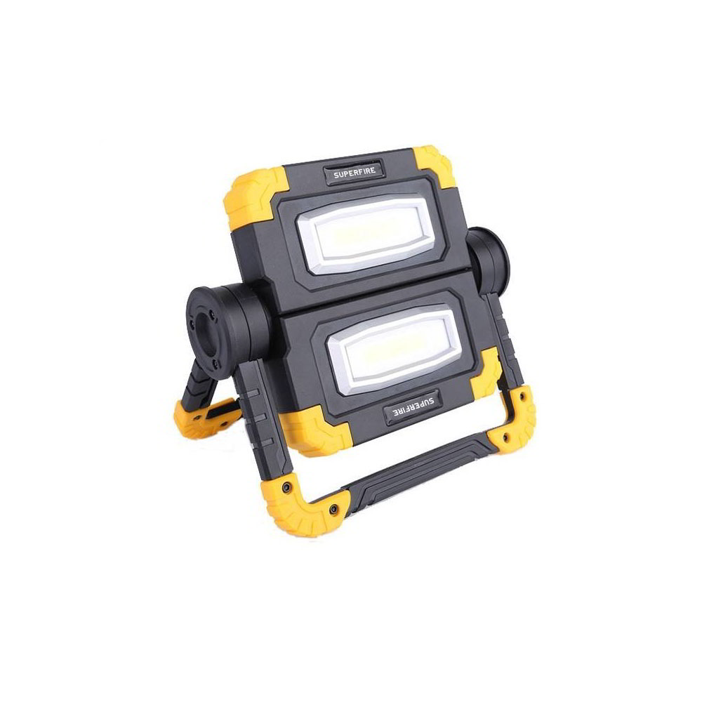 Superfire G7 Munkalámpa - Fekete/Sárga (G7)