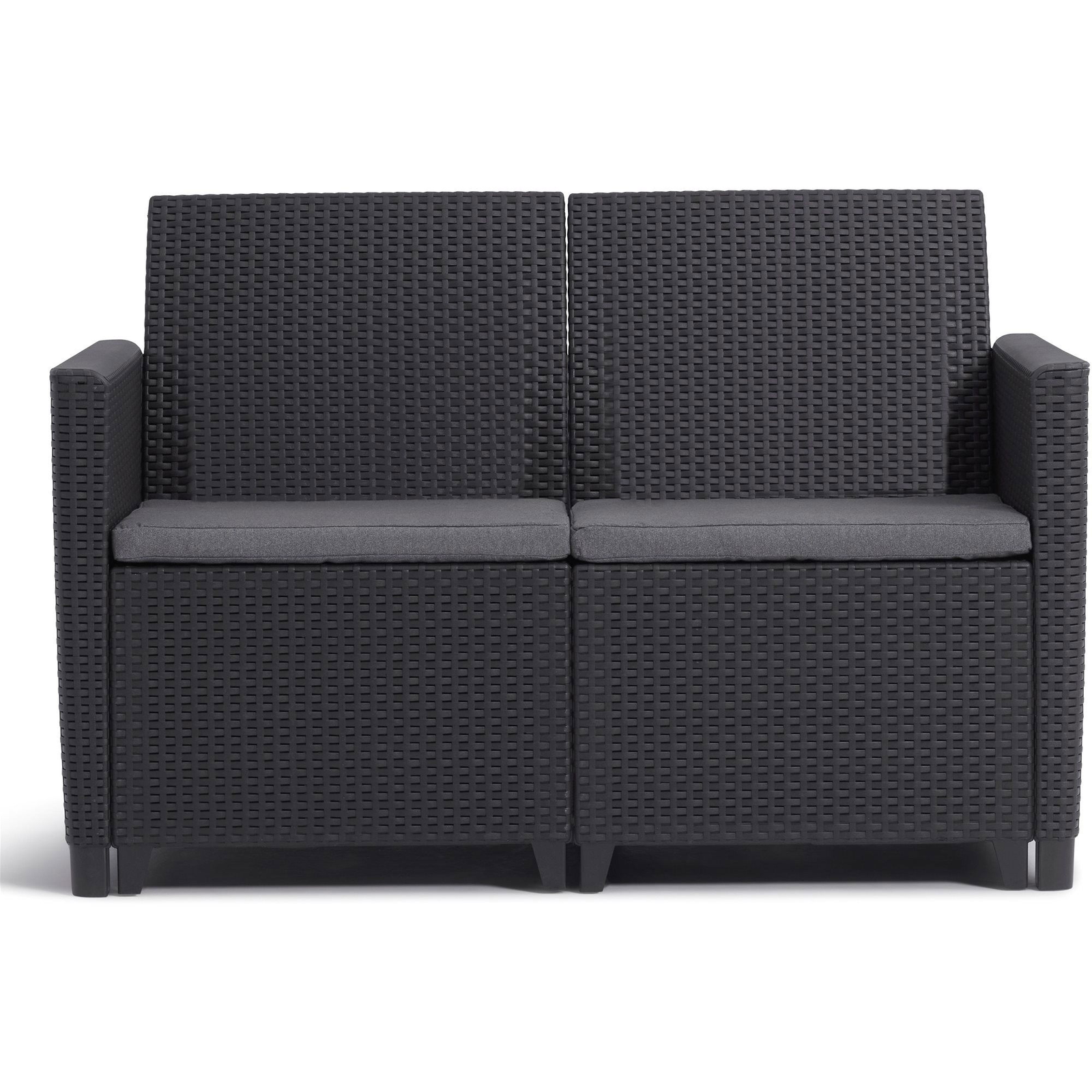 KETER CLAIRE SOFA Kerti pad, grafit, 113 cm (252689)