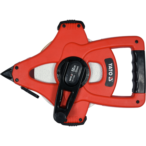 Ruleta cu banda fibra de sticla Yato YT-71541, lungime 50 m