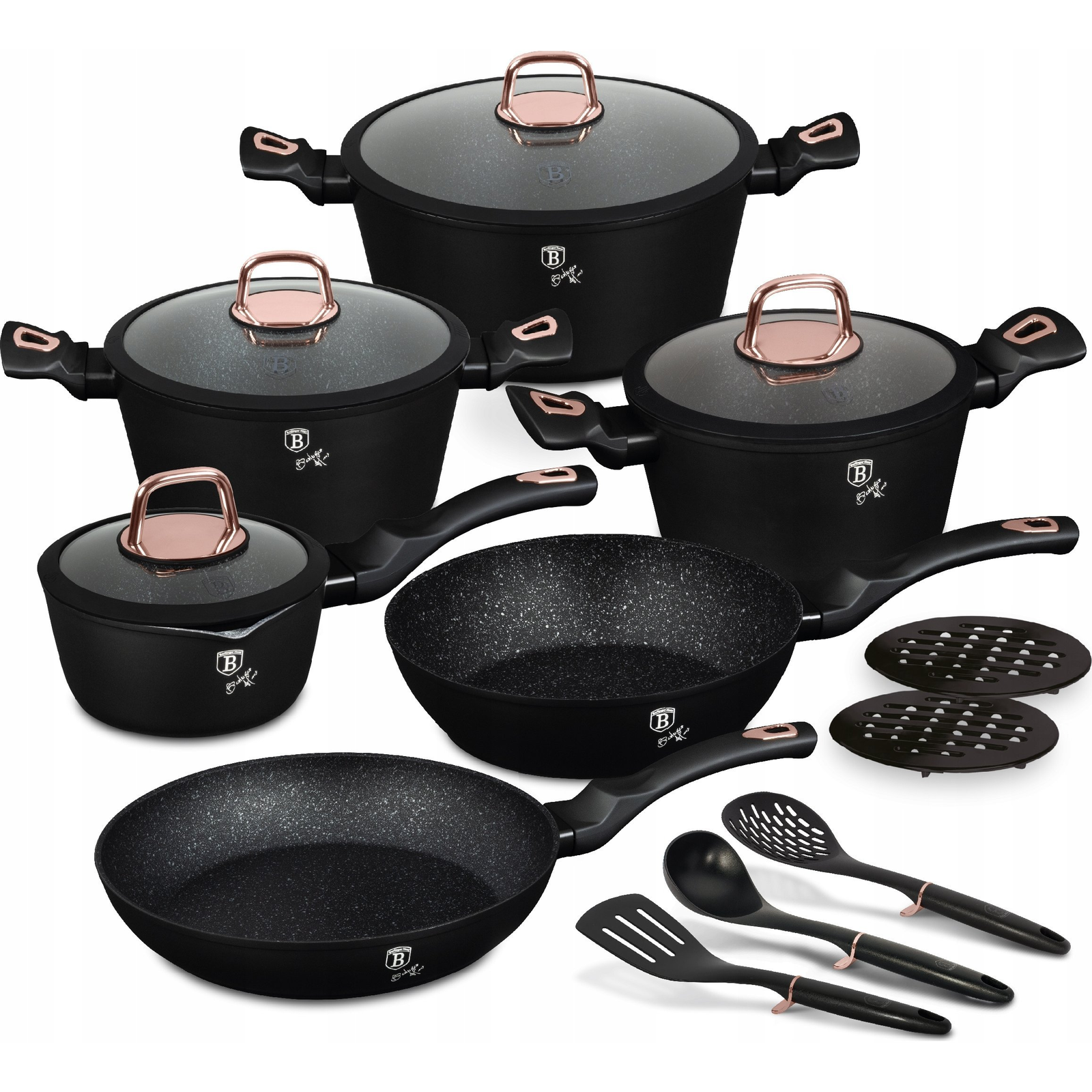 EDÉNYKÉSZLET 15 RÉSZES (BH-8234)