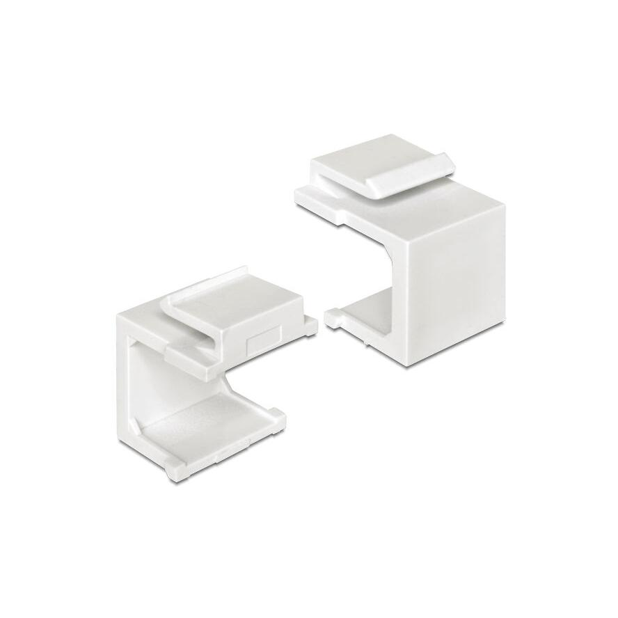 LAN Delock 86314 Keystone fedél - Fehér (86314)