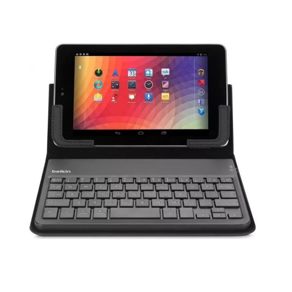 Belkin Qode billentyűzetes tablet tok 7" fekete (F5L146eaBLK)