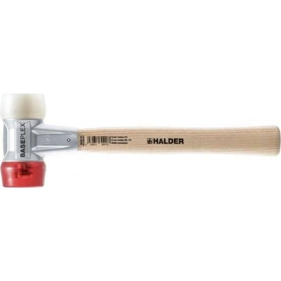Halder BASEPLEX 3968.030 Puha kalapács ergonómikus markolat, kemény 360 g 280 mm 1 db