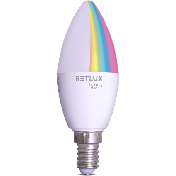 Retlux LED izzó 4,5W 326lm 6500K E14 - RGB