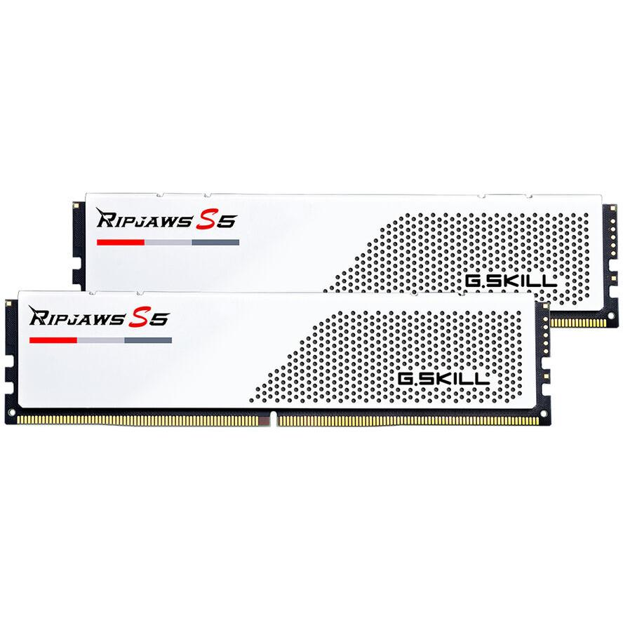 RAM памет G.SKILL Ripjaws S5 — F5-6000J3036F24GX2-RS5W, 48 GB (2 × 24 GB), DDR5
