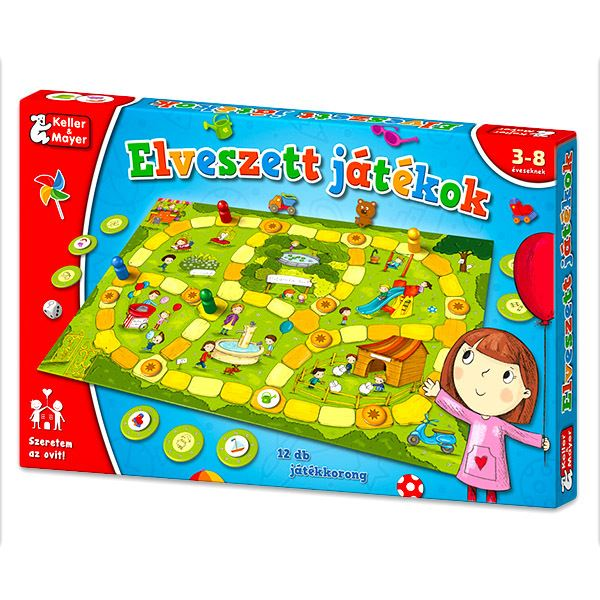Keller - Mayer Szeretem az ovit - Elveszett játékok társasjáték (713519) (713519)