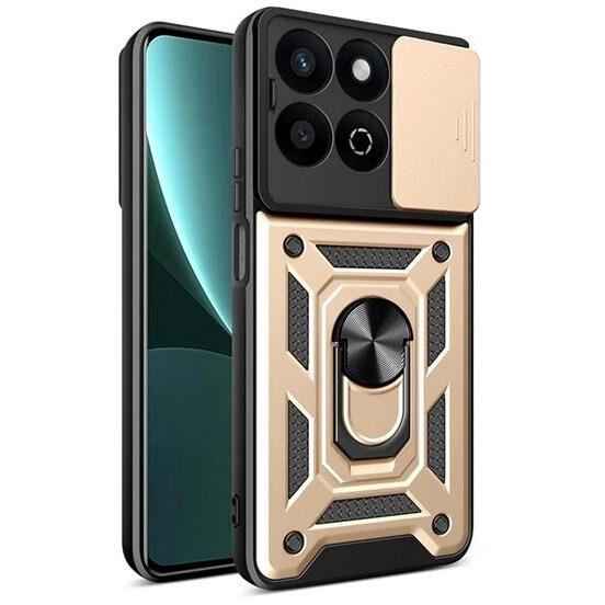 Gigapack Defender Honor 200 Smart kameravédős tok aranyszínű-fekete (GP-163835) (GP-163835)