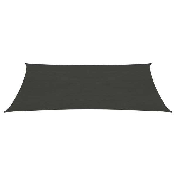 Pânză parasolar, antracit, 3 x 4 m, HDPE, 160 g/m²
