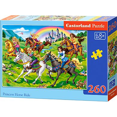 Castorland Princess Horse Ride 260 pcs Kirakós játék 260 db Rajzfilmek