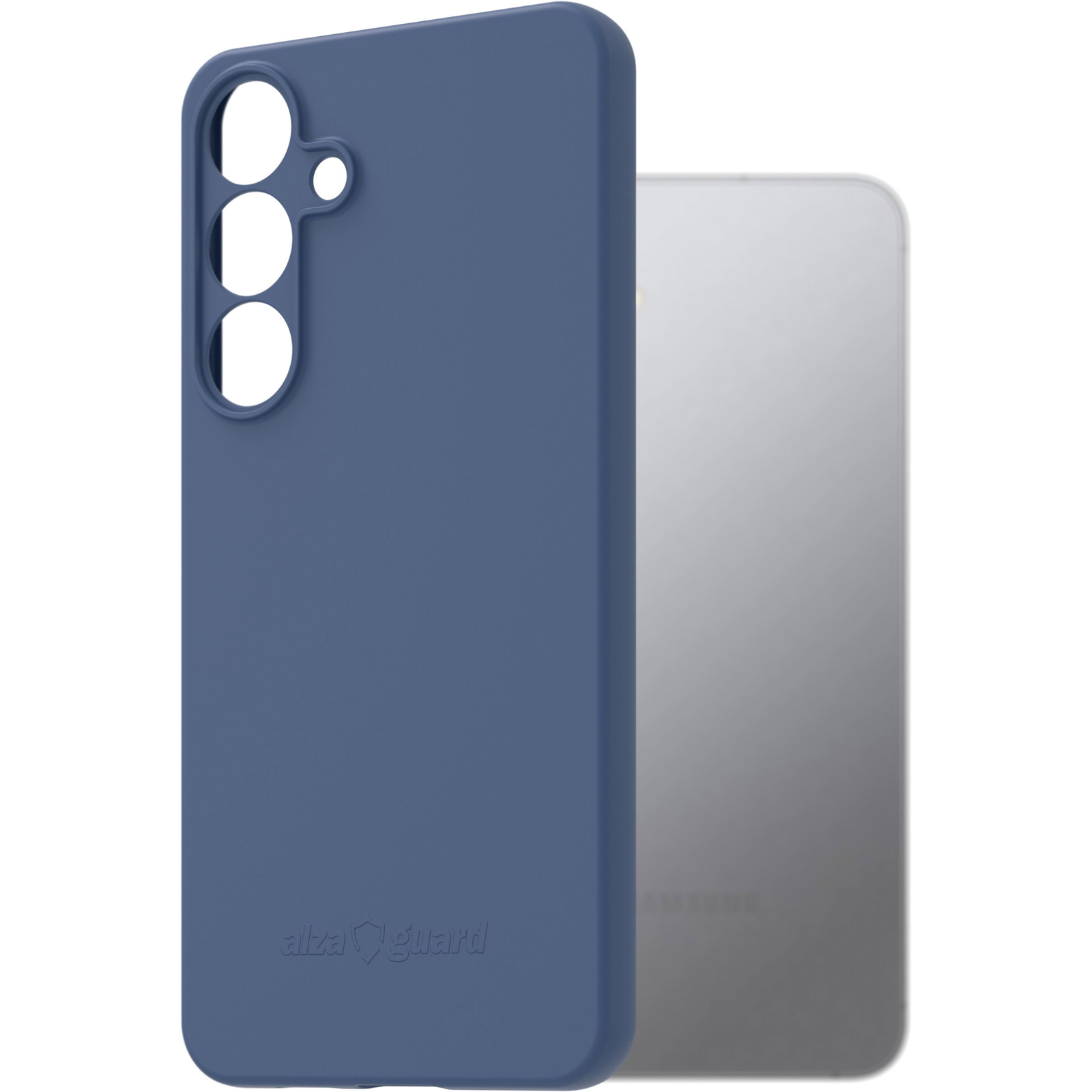 AlzaGuard Matte Case Samsung Galaxy S25+ kék TPU tok (AGD-PCT441L)