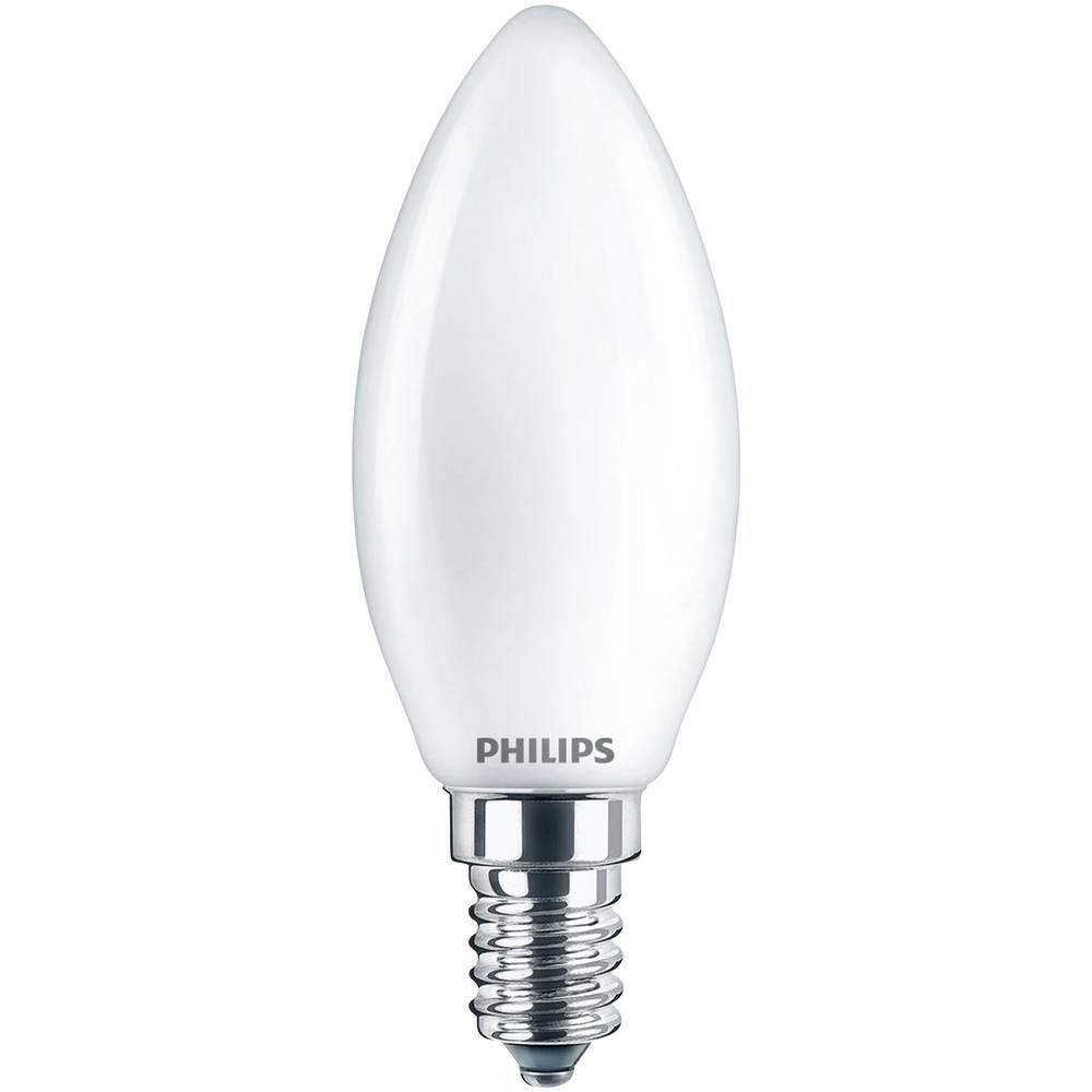 Philips E14 6.5W LED fényforrás hideg fehér (76271100) (philips76271100)