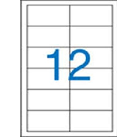 Victoria 97x42.4 mm univerzális etikett, 1200 darab (LCV11389) (LCV11389)