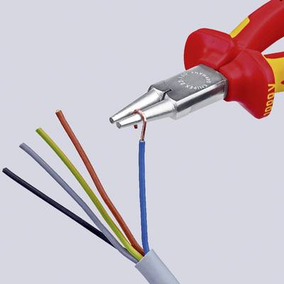 Kerek csőrű fogó 160 mm, rövid csőrrel, Knipex 22 06 160 (22 06 160)