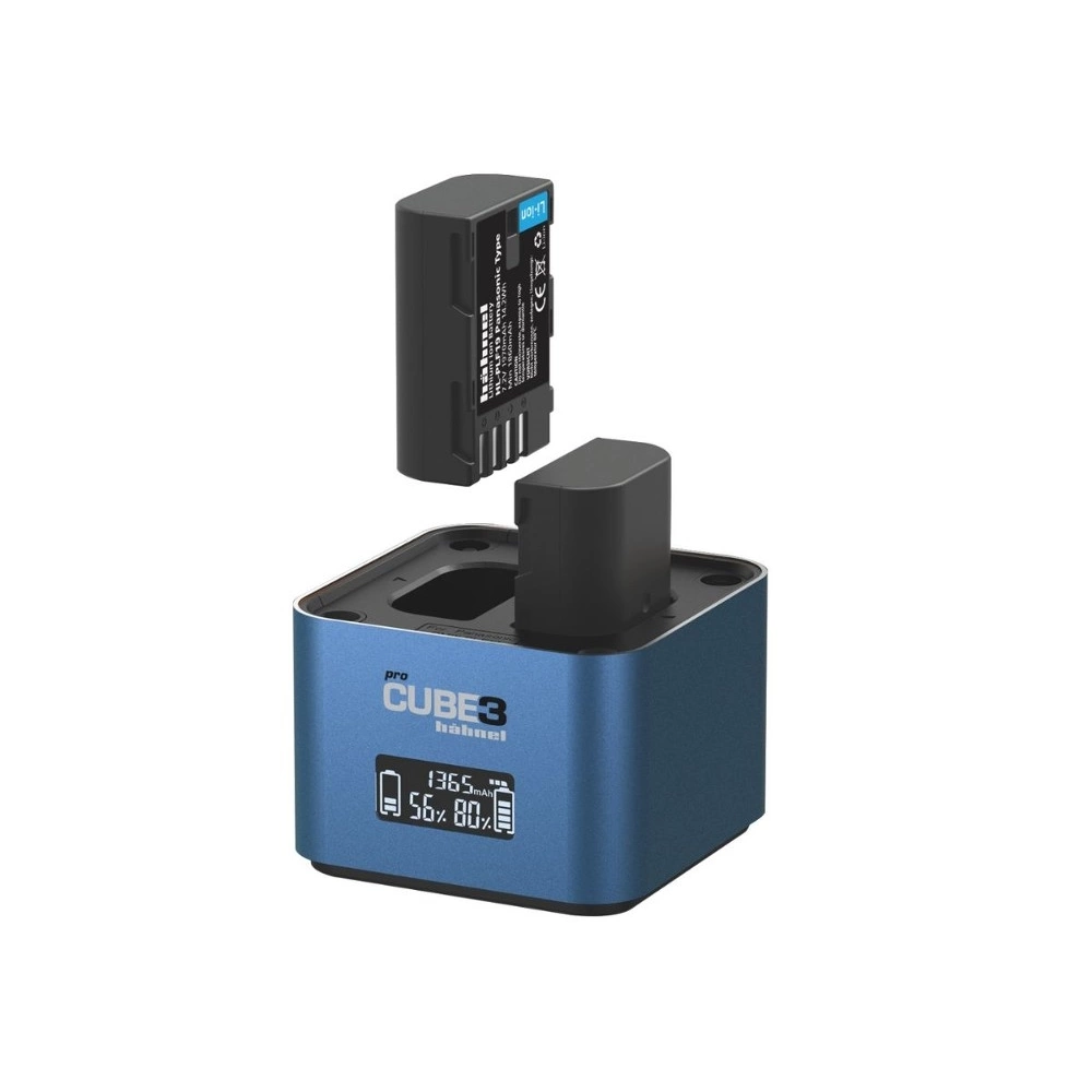 Hähnel ProCube 3 dupla akkutöltő - Panasonic (1000 577.4)