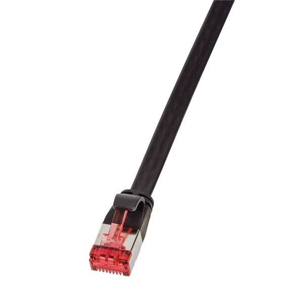  LogiLink Patchcord płaski U/FTP Cat6, 3m, czarny (CF2063S)
