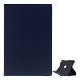 Стационарен калъф, кожен ефект (FLIP, функция за държач за бюро, въртящ се на 360°) ТЪМНО СИН [Samsung Galaxy Tab S6 Lite 10.4 LTE (SM-P619) 2022]