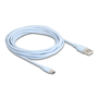 Delock USB 2.0 Type-A - Type-C kábel 4m kék (81224)