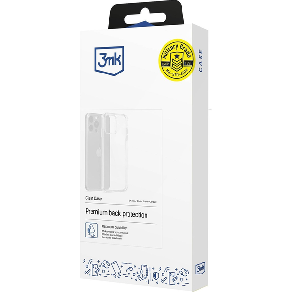 Pouzdro průhledné pouzdro pro 3MK Moto G75