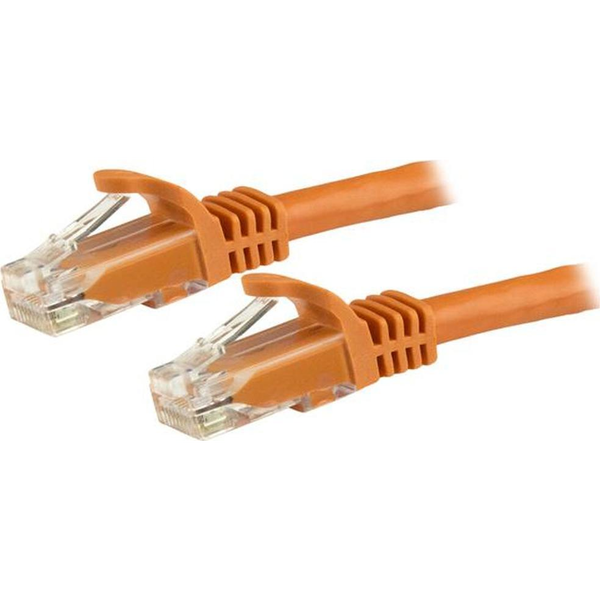 StarTech.com N6PATC150CMOR netværkskabel Orange 1,5 m Cat6 U/UTP (UTP)