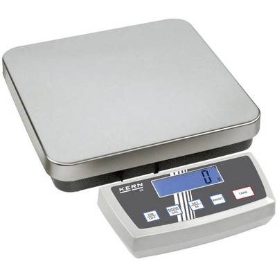 Kern Csomagmérleg Mérési tartomány (max.) 150 kg Leolvashatóság 20 g, 50 g Hálózatról üzemeltetett, Elemekről üzemeltetett Ezüst (DE 150K20D)