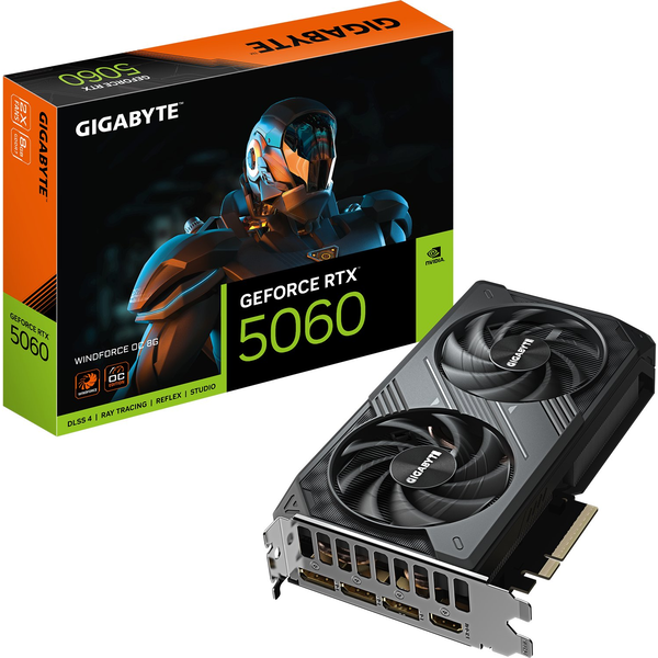 GIGABYTE GeForce RTX 5060 WINDFORCE OC 8G NVIDIA
