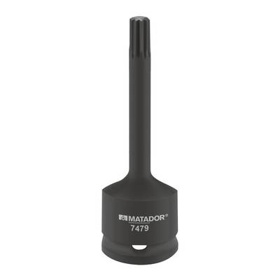 Matador Schraubwerkzeuge 74790100 Sokszög (XZN) Ütvefúró dugókulcs betét 10 mm M10 1/2 (12,5 mm)