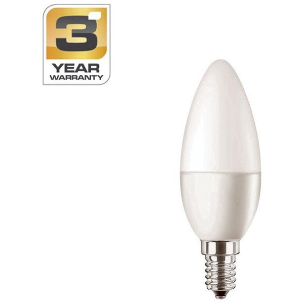 LED BULB B35 4.9W E14 4000K 470LM PL/MAT