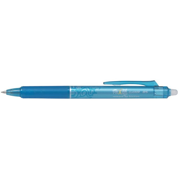 Pilot Frixion Clicker nyomógombos törölhető rollertoll - 0.35mm / világoskék (BLRT-FR5-LB)