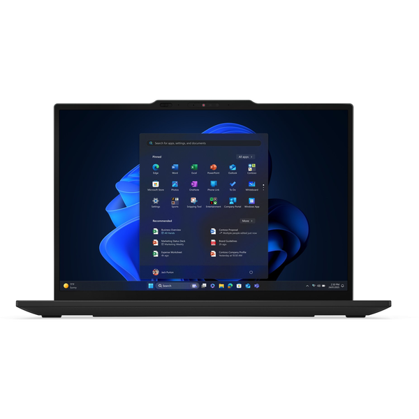 Lenovo ThinkPad X13 Gen 6 (Intel) Intel Core Ultra 7 255U Ноутбук 33,8 см (13.3") WUXGA 32 GB LPDDR5x-SDRAM 1 TB SSD Wi-Fi 7 (802.11be) Windows 11 Pro Немски Черен