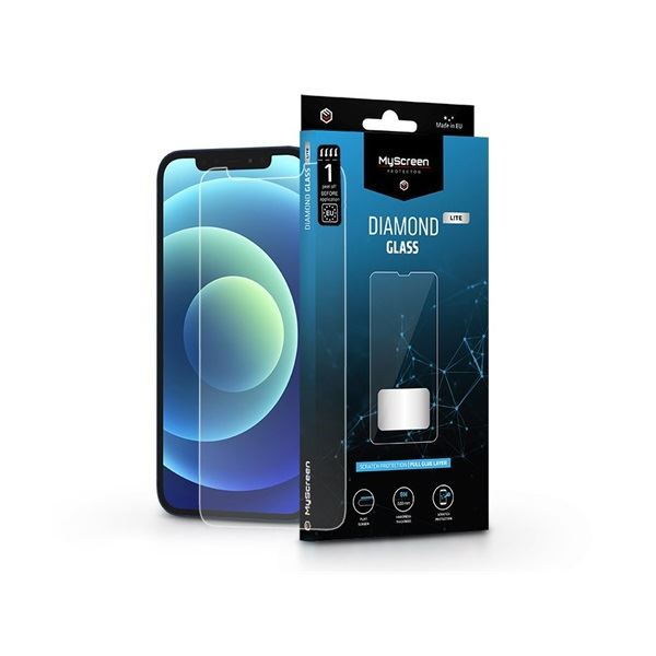 MyScreen iPhone 12/12 Pro Diamond Glass üveg kijelzővédő fólia (LA-2011) (LA-2011)