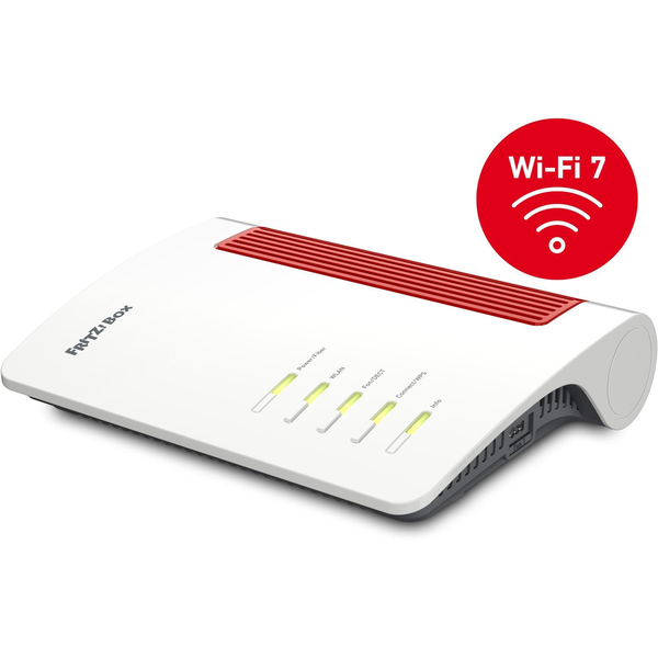 Box 5690 WLAN-Router 2.5 Gigabit Ethernet Dual-Band (2,4 GHz/5 GHz) Rot, Weiß