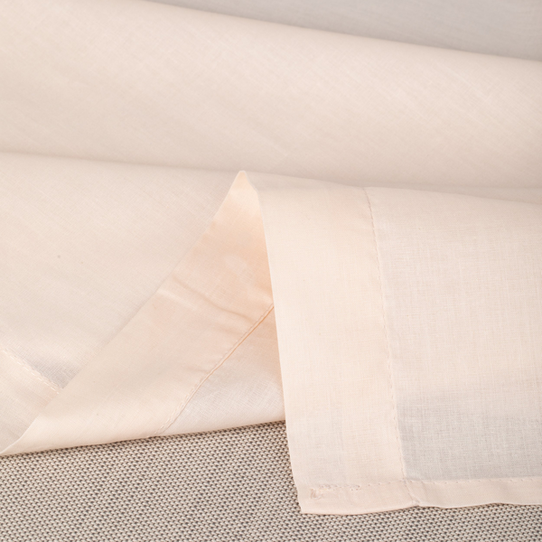 FLAT SHEET COTTON 180X220CM BEIGE