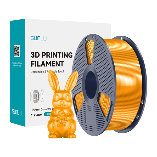 SUNLU PLA+ selyem filament sárgaréz 175mm PLA+ Silk Bra