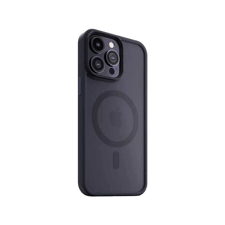 NextOne IPH-14PRO-MAGSF-MISTCASE-MN iPhone 14 Pro éjfekete szilikon MagSafe hátlap (IPH-14PRO-MAGSF-MISTCASE-MN)