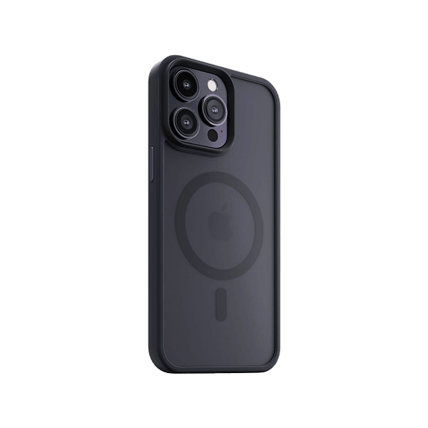 NextOne IPH-14PRO-MAGSF-MISTCASE-MN iPhone 14 Pro éjfekete szilikon MagSafe hátlap