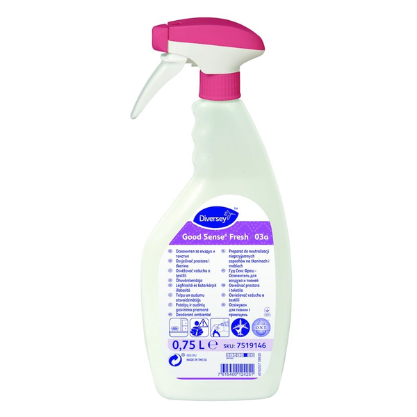 Diversey Légfrissítő és textil illatosító szórófejes 750 ml Good Sense Fresh (7519146)