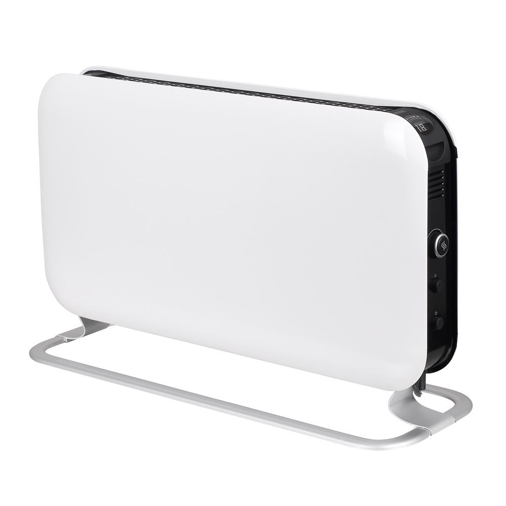 Mill Instant mobil konvektor fehér acél oldallapokkal 2000W (SG2000LED) (SG2000LED)