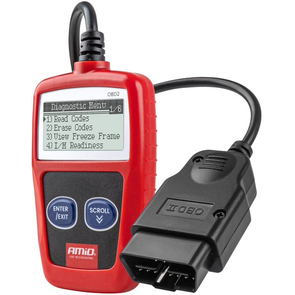AMiO , Diagnosztikai Eszköz OBD2, 8-18V (0504729)