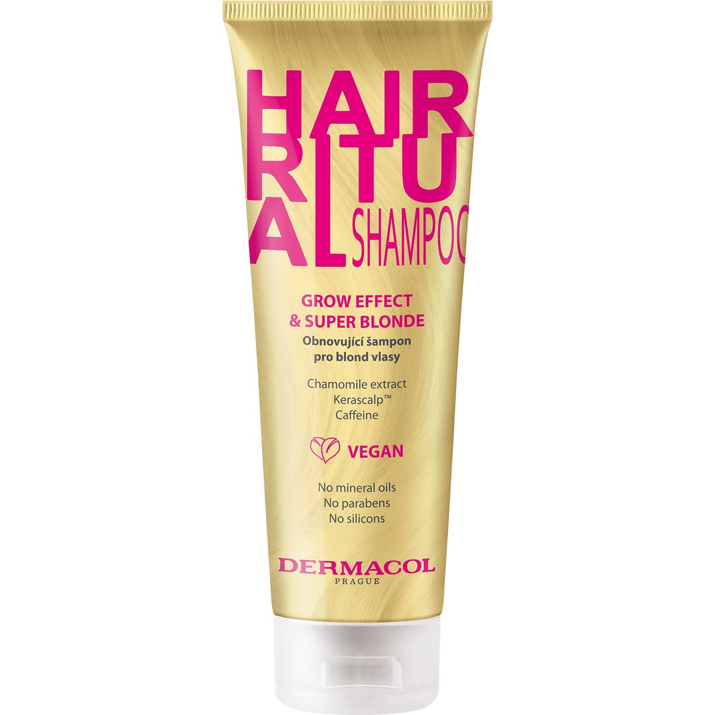 DERMACOL Hair Ritual sampon szőke hajra 250 ml (8595003122726)