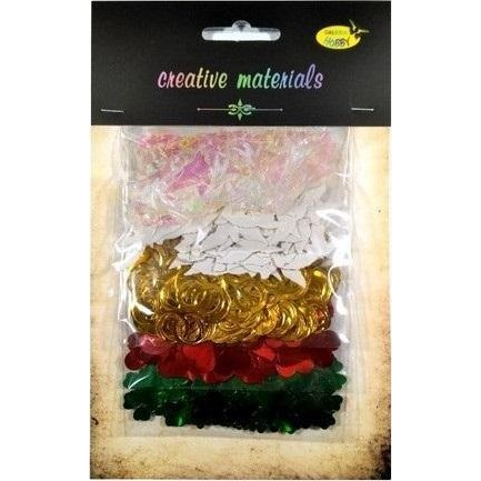 Zestaw elementów ślubnych z folii 30g