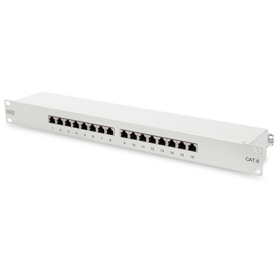 Digitus 16-port Patch Panel 1U Grey (DN-91616S)