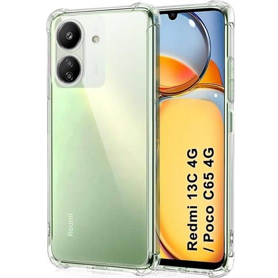 Gigapack Xiaomi Poco C65 szilikon tok átlátszó (GP-153566)