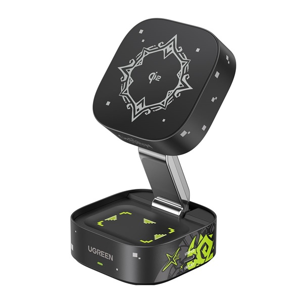 UGREEN W702 Genshin Impact sorozat Qi2 2in1 töltőállomás + Type-C kábel (35316GI)