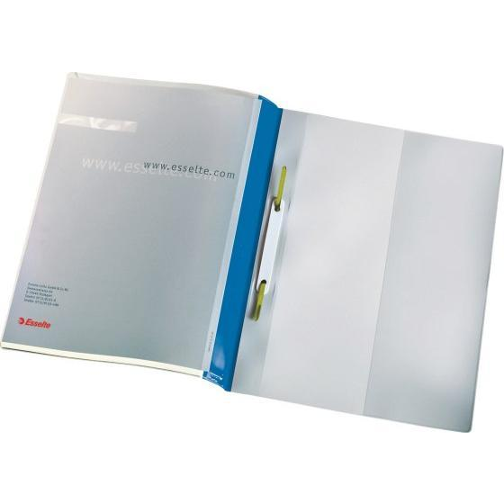 Esselte A4 panorámás kék gyorslefűző (sk 0130087)