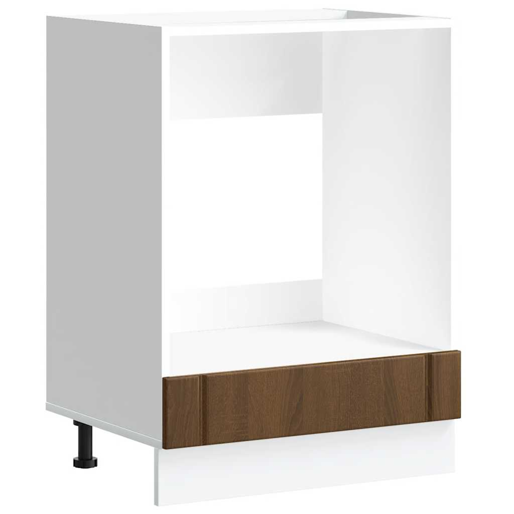 sütő szekrény Lucca barna tölgy fűrészáru műfa (853764)