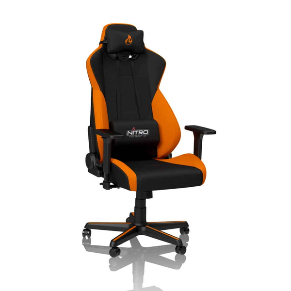Scaun gaming Nitro Concepts S300 Horizon Orange Negru Portocaliu