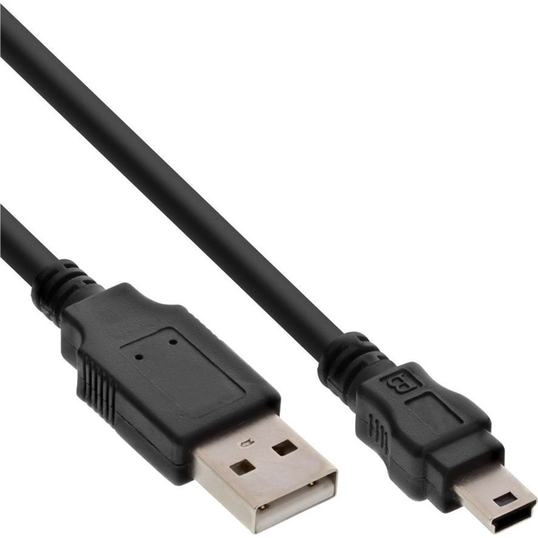 InLine 33107N USB Kabel Mini-USB B